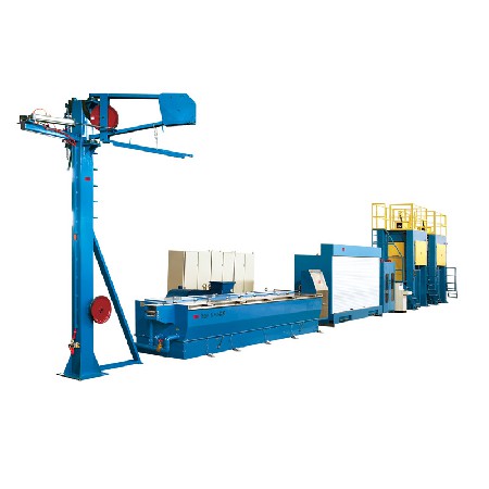 机械电子制造产品DL450/2-9 双头单头齿轮式大拉退火机生产线