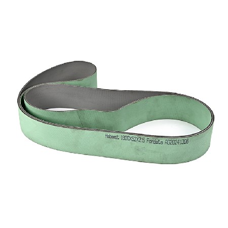 平皮带绿色尼龙材质工业机械带轮转动皮带耐高温防滑传动带配件