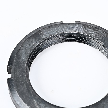 圆螺母园螺帽止退开槽圆形母粗牙细牙锁紧防松反牙定位紧固配件